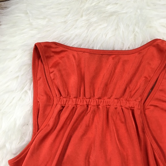 Banana Republic Orange Racerback Tank - Picture 8 of 8